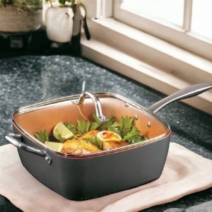 VSP24 Grey Panci Persegi 24 cm